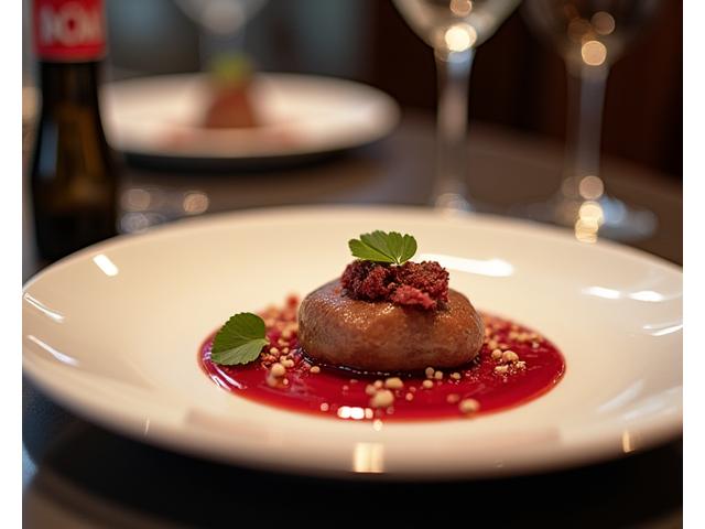 Food fotografie ze spolupráce s restaurací Ambiente, zobrazující moderní českou kuchyni.