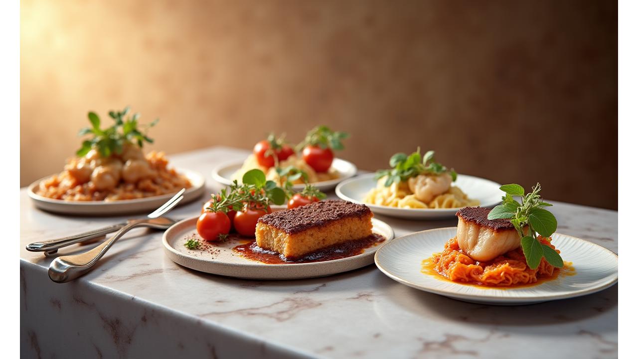 Dynamické portfolio nejlepších food fotografií s jídly připravenými na focení.